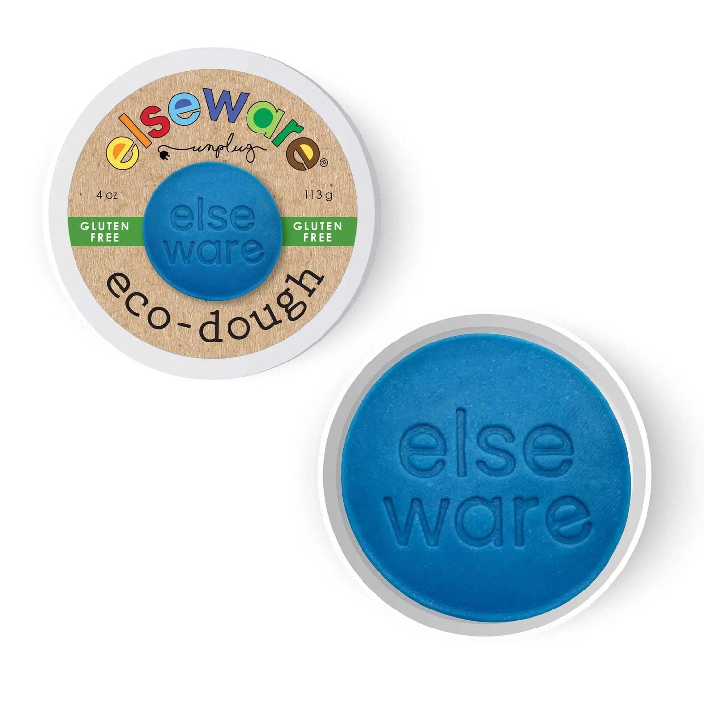 Eco-Dough 4pk GLUTEN FREE – Natural, Non-Toxic Sensory Toy - elseware unplug