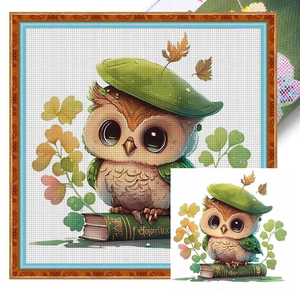  Eco-Friendly Animal Pattern 18CT Cross Stitch Kit with Full Embroidery Thread -  ToylandEU™