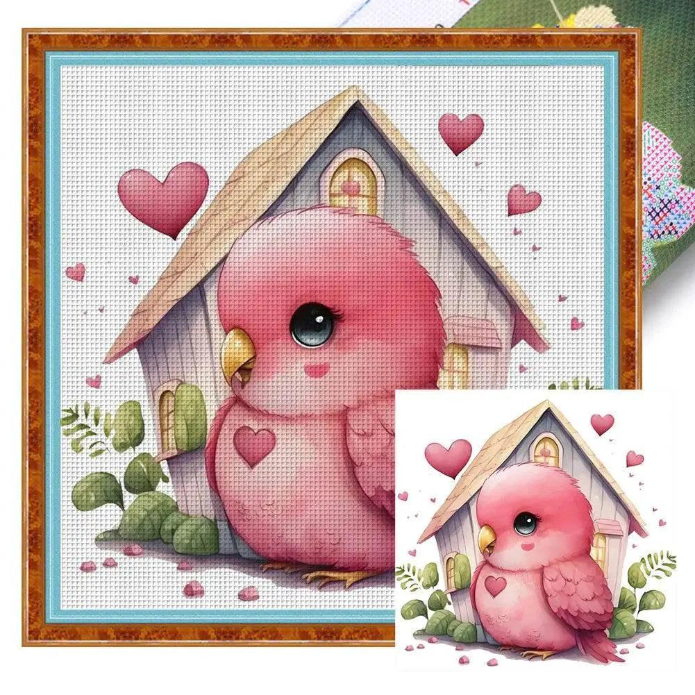  Eco-Friendly Animal Pattern 18CT Cross Stitch Kit with Full Embroidery Thread -  ToylandEU™