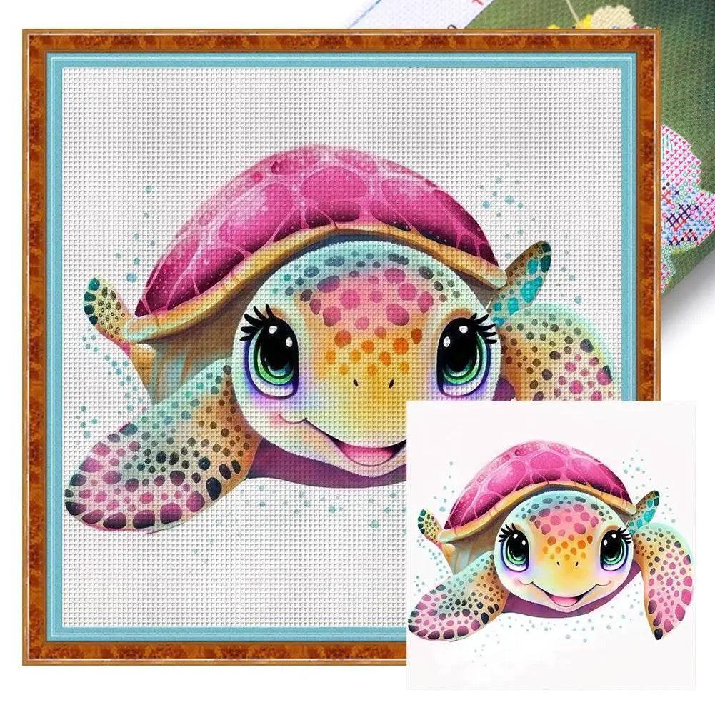  Eco-Friendly Animal Pattern 18CT Cross Stitch Kit with Full Embroidery Thread -  ToylandEU™
