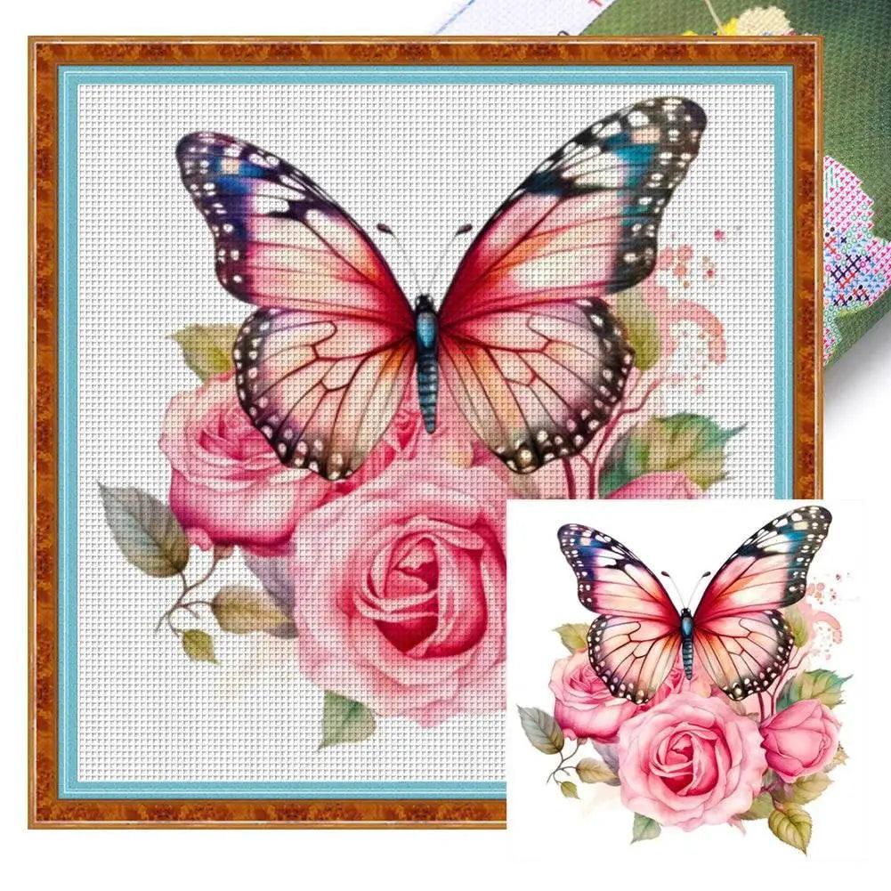  Eco-Friendly Animal Pattern 18CT Cross Stitch Kit with Full Embroidery Thread -  ToylandEU™