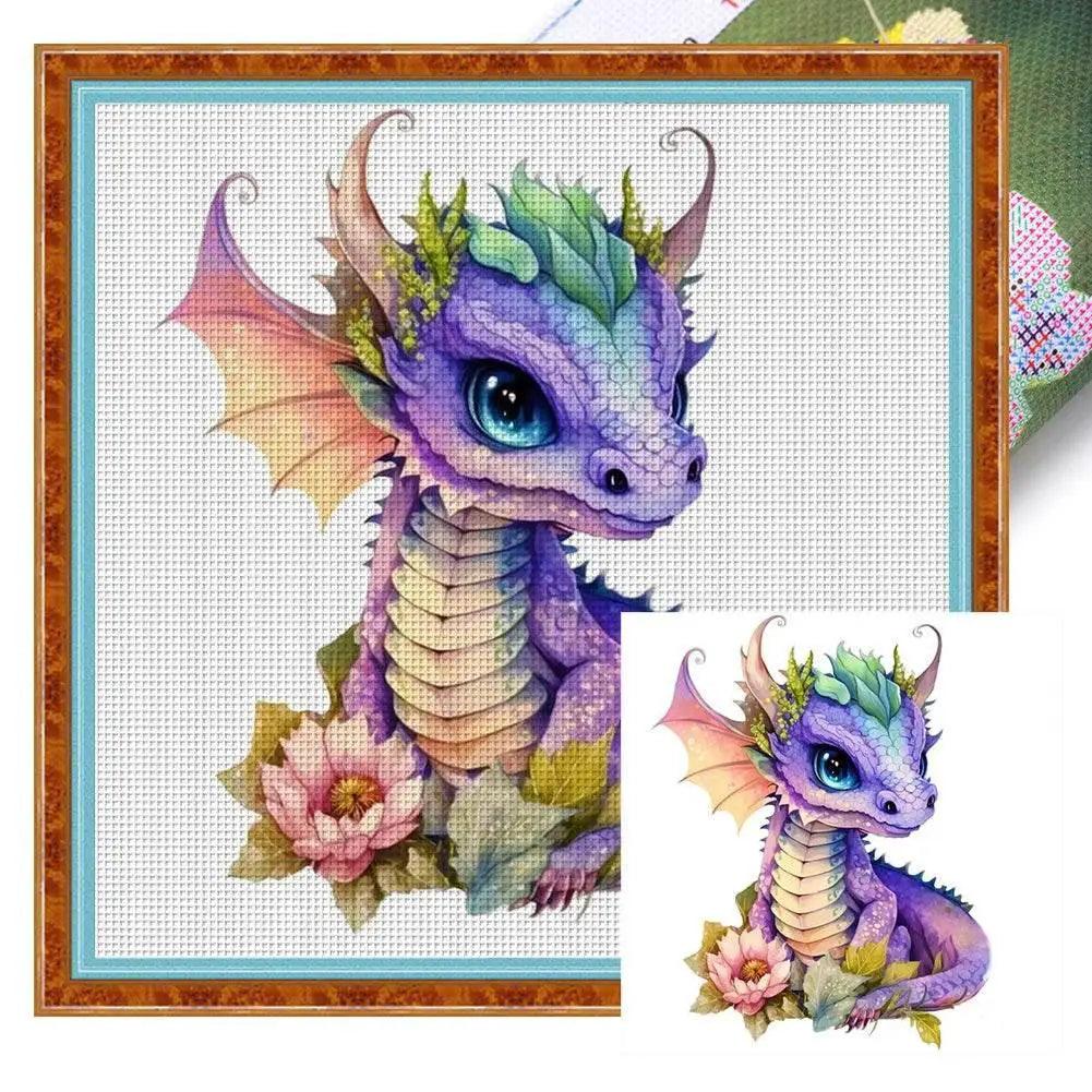  Eco-Friendly Animal Pattern 18CT Cross Stitch Kit with Full Embroidery Thread -  ToylandEU™