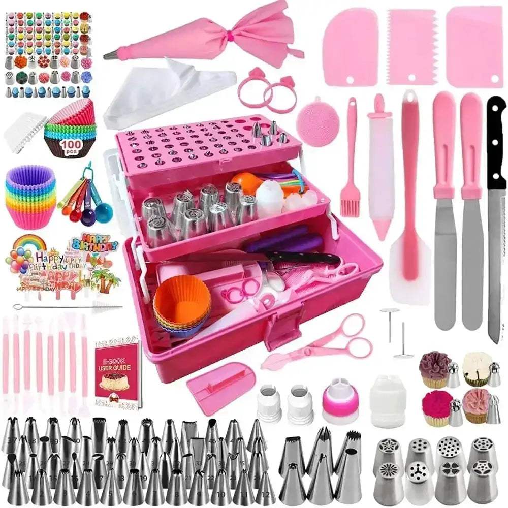 Eco Friendly Cake Decorating Set With 66 Piping Tips - ToylandEU