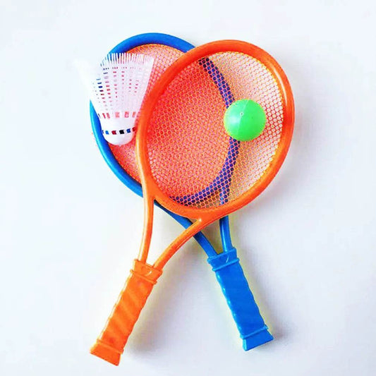 Eco-Friendly Kids Badminton & Tennis Set for Active Outdoor Fun - ToylandEU