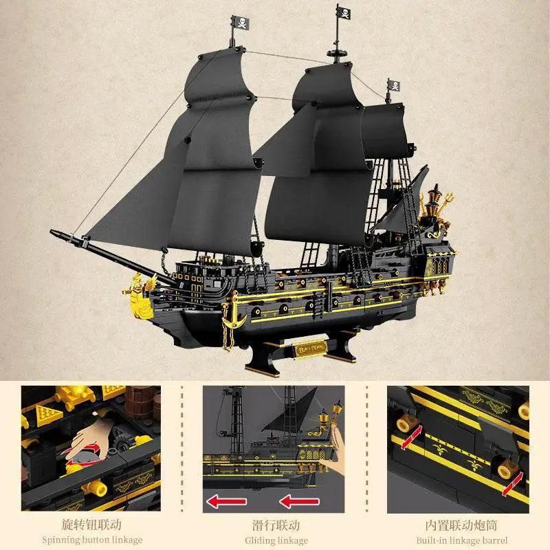  Eco Friendly Pirate Blocks Set 2076 Pieces Toyland EU -  ToylandEU™