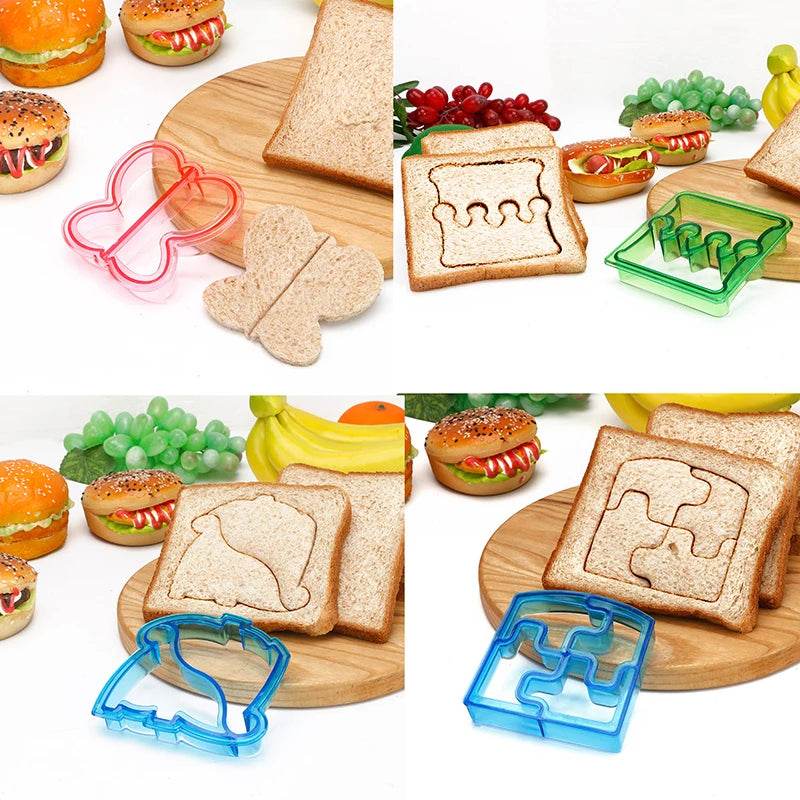 Eco Friendly Sandwich Cutters Set Stainless Steel For Kids - ToylandEU