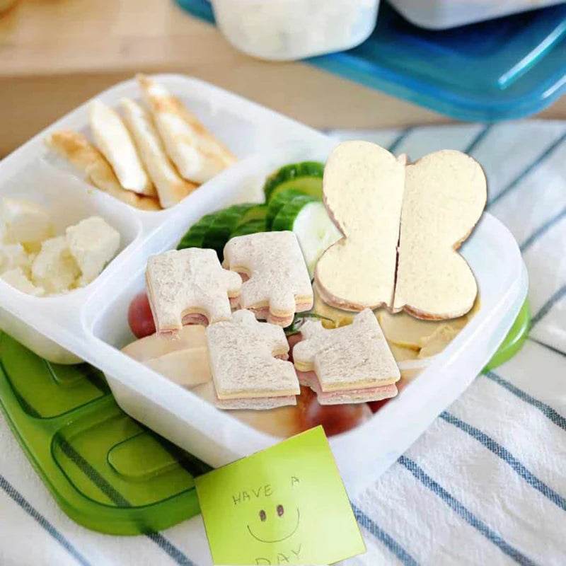 Eco Friendly Sandwich Cutters Set Stainless Steel For Kids - ToylandEU