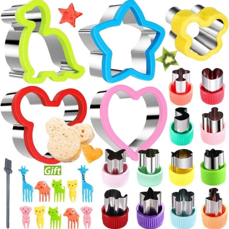 Eco Friendly Sandwich Cutters Set Stainless Steel For Kids - ToylandEU