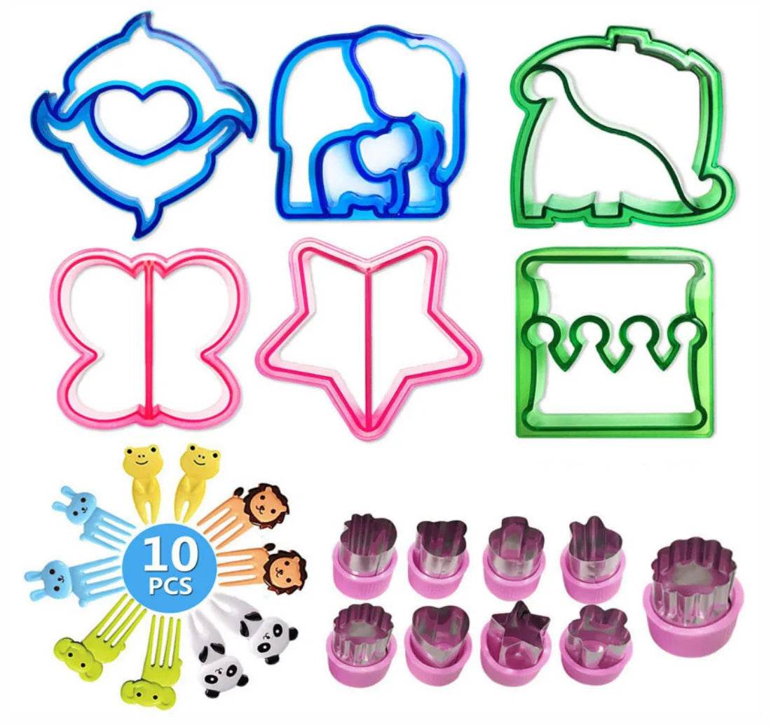 Eco Friendly Sandwich Cutters Set Stainless Steel For Kids - ToylandEU