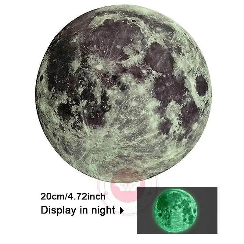  Eco Wall Stickers Luminous Stars Moon Toyland EU -  ToylandEU™