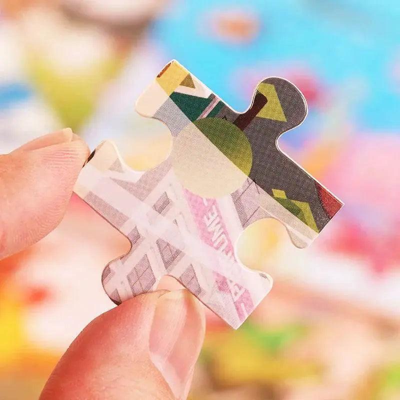  Economy 30 Piece Montessori 3D Cartoon Animal Wooden Puzzle For Kids Ages 3 To 6 -  ToylandEU™