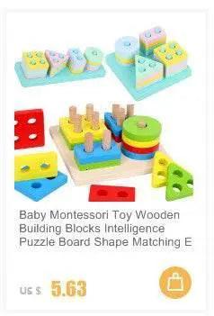  Economy 30 Piece Montessori 3D Cartoon Animal Wooden Puzzle For Kids Ages 3 To 6 -  ToylandEU™