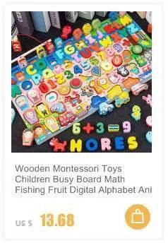  Economy 30 Piece Montessori 3D Cartoon Animal Wooden Puzzle For Kids Ages 3 To 6 -  ToylandEU™