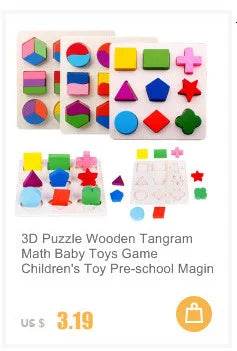 Economy 30piece Montessori 3D Puzzle Cartoon Animal Toys - ToylandEU