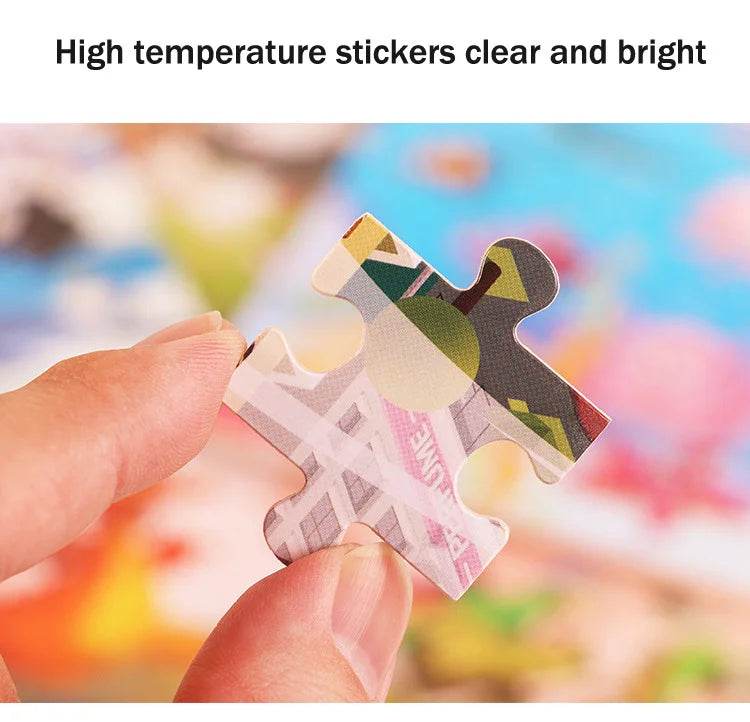 Economy 30piece Montessori 3D Puzzle Cartoon Animal Toys - ToylandEU