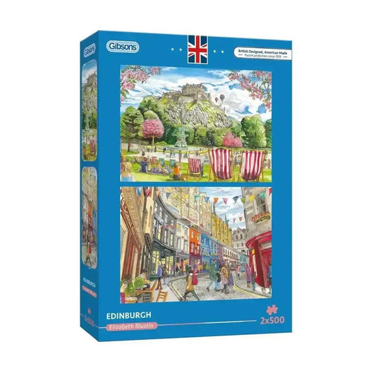  Edinburgh Jigsaw Puzzles Two Pack Victoria Street -  ToylandEU™