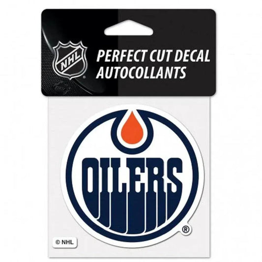  Edmonton Oilers 4x4 Perfect Cut Color Decal Outdoor Vinyl -  ToylandEU™
