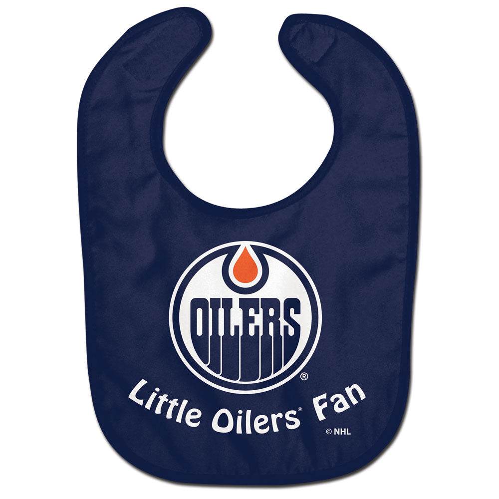 Edmonton Oilers Baby Bib All Pro Style Special Order - ToylandEU