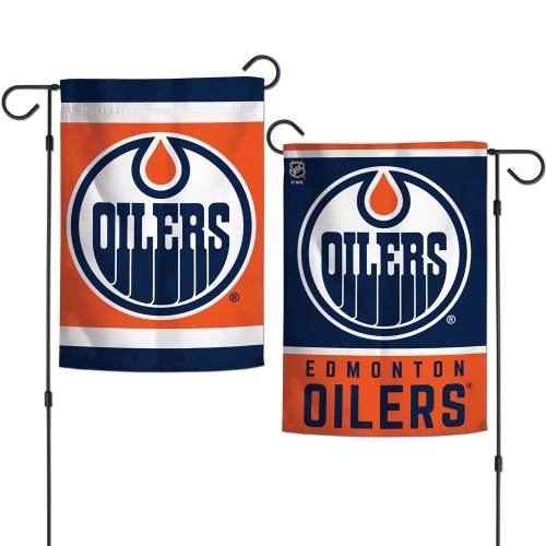 Edmonton Oilers Garden Flag 12x18 Two Sided WinCraft - ToylandEU