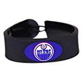 Edmonton Oilers Leather Bracelet Classic Hockey Gift Idea - ToylandEU