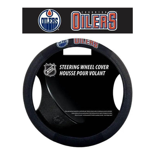  Edmonton Oilers Steering Wheel Cover Mesh Style CO Official -  ToylandEU™