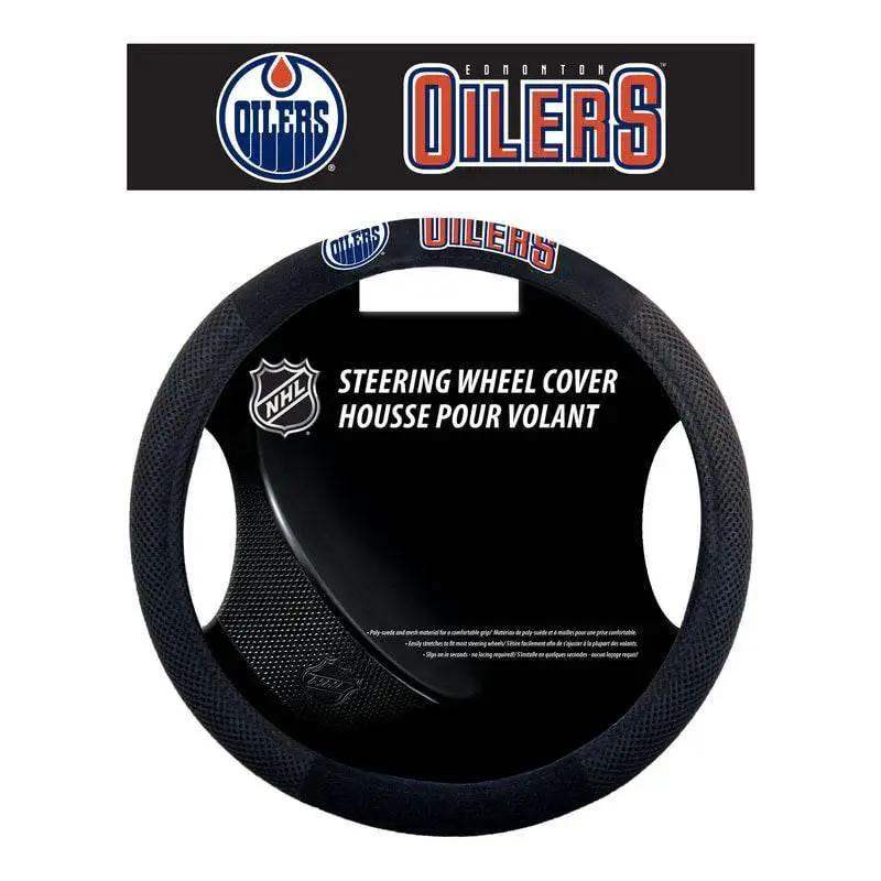  Edmonton Oilers Steering Wheel Cover Mesh Style CO Official -  ToylandEU™