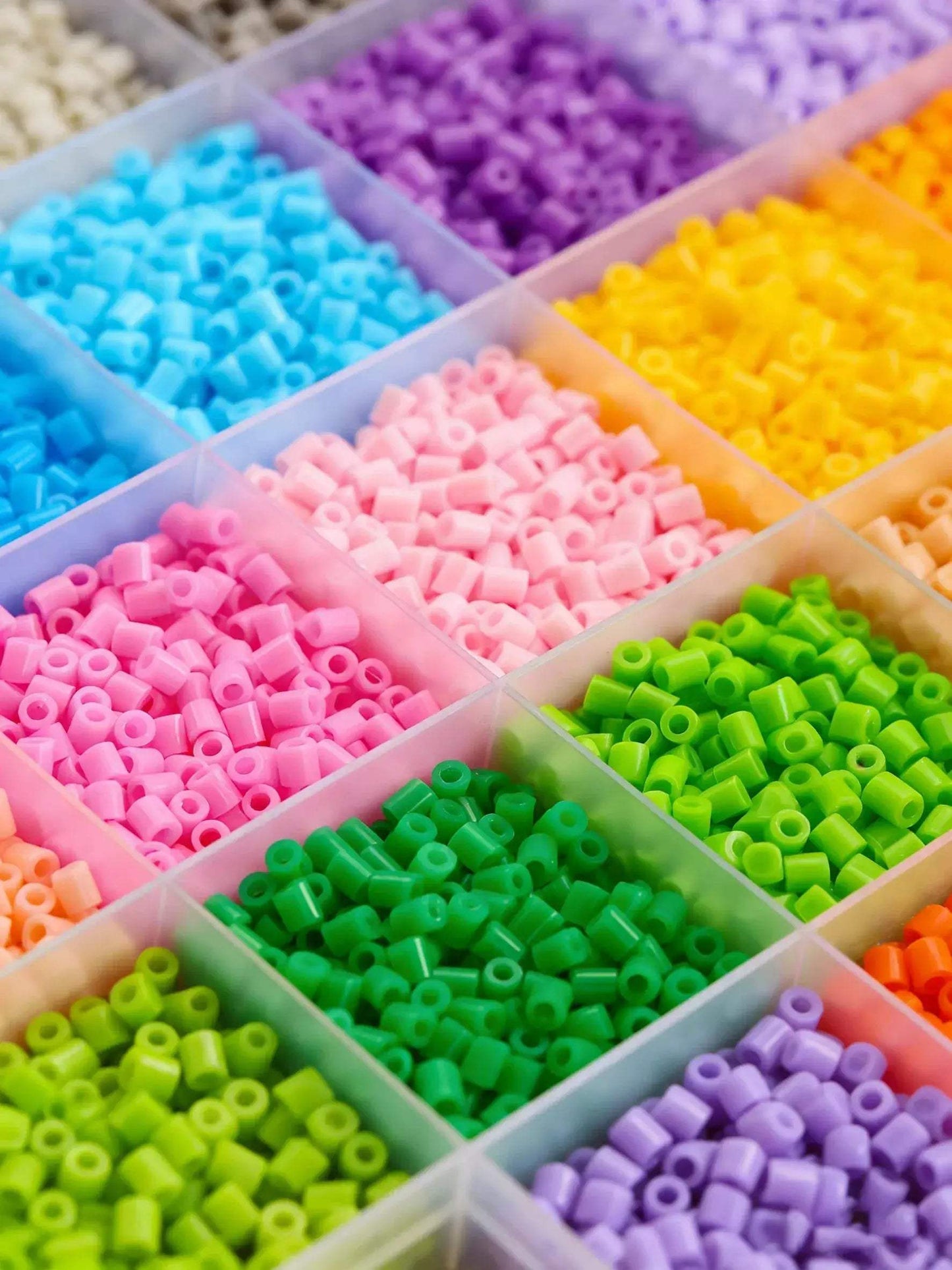 Educational 14000 Piece Fuse Beads Box for Kids Pixel Art - ToylandEU