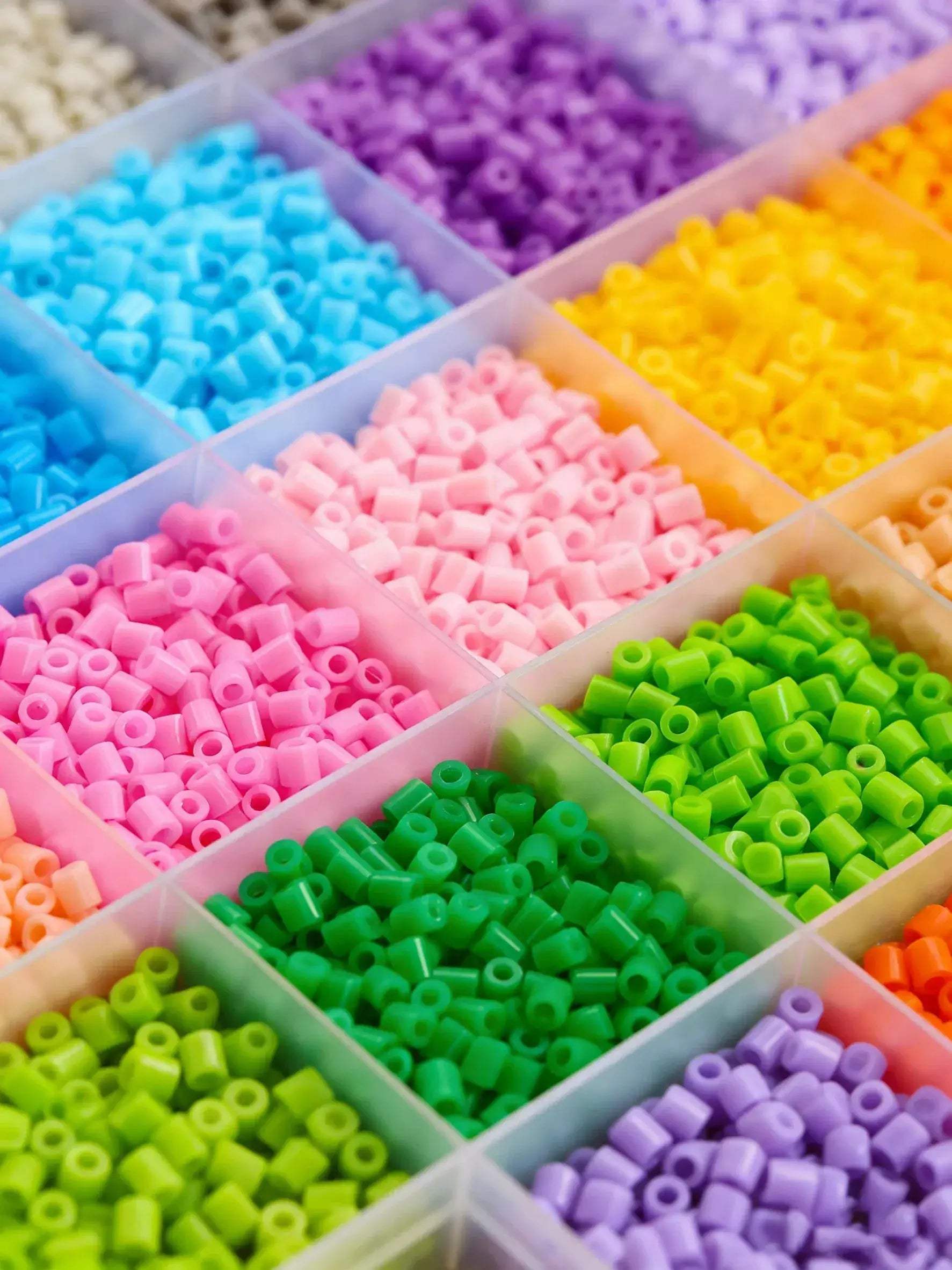 Educational 14000 Piece Fuse Beads Box for Kids Pixel Art - ToylandEU