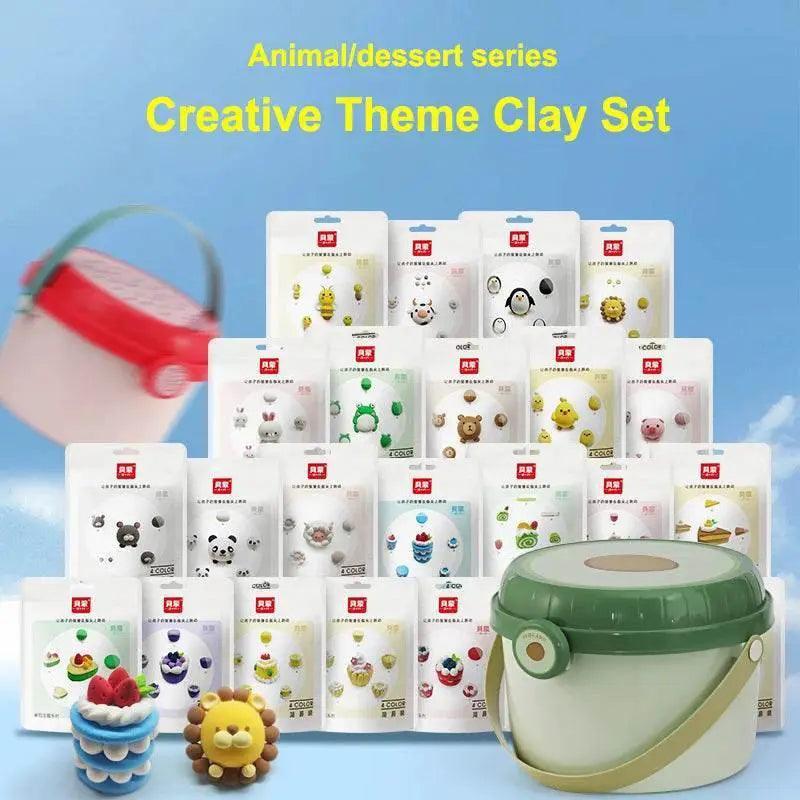  Educational 24Color Clay Modeling Kit with Tools for Kids of All Ages  -  ToylandEU™