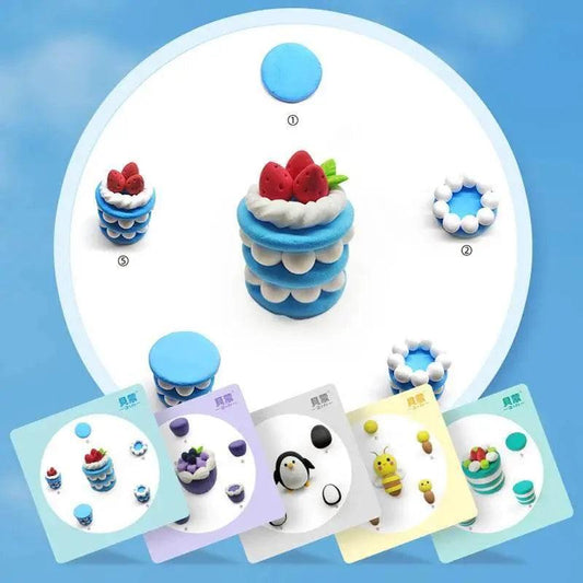  Educational 24Color Clay Modeling Kit with Tools for Kids of All Ages  -  ToylandEU™