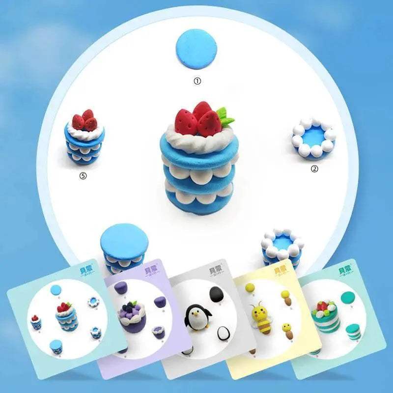  Educational 24Color Clay Modeling Kit with Tools for Kids of All Ages  -  ToylandEU™