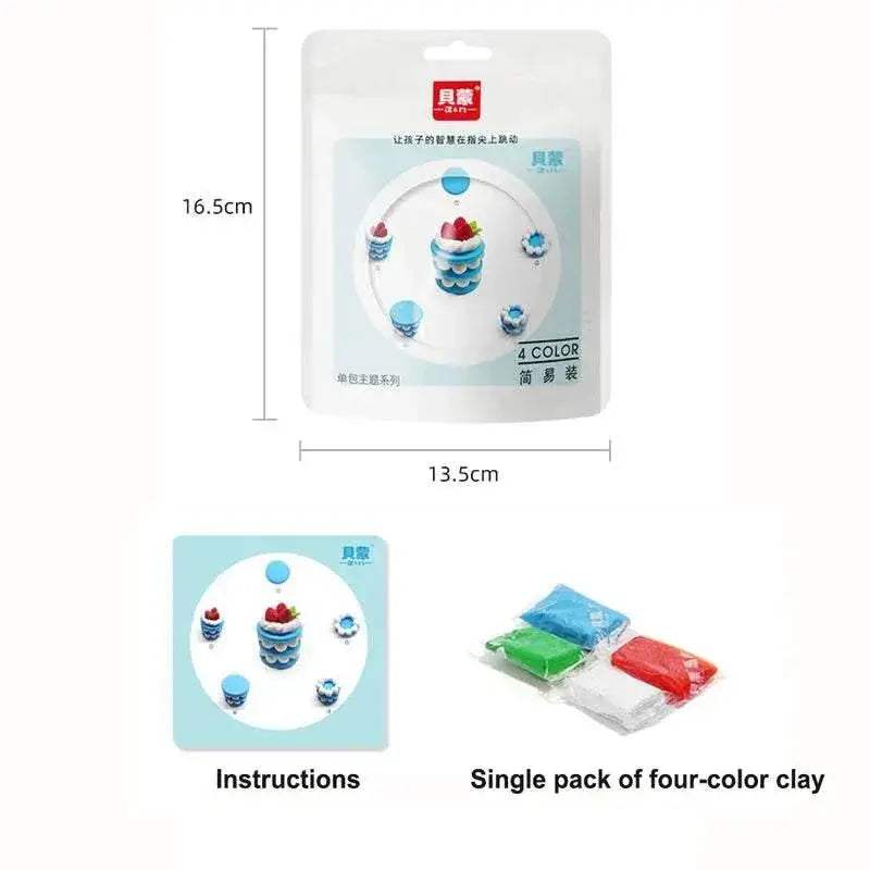  Educational 24Color Clay Modeling Kit with Tools for Kids of All Ages  -  ToylandEU™