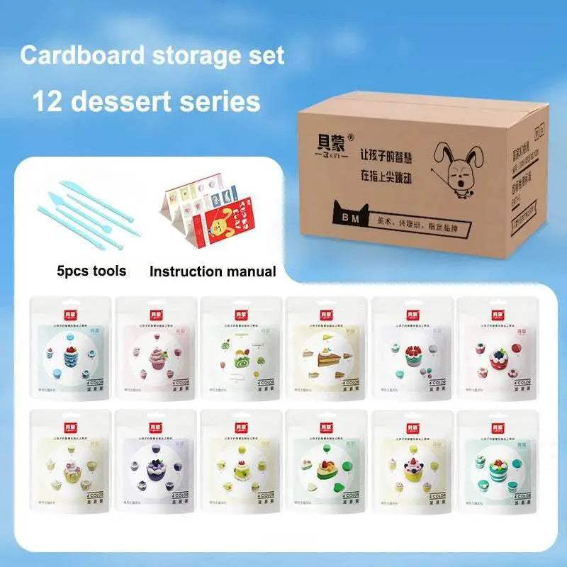  Educational 24Color Clay Modeling Kit with Tools for Kids of All Ages  -  ToylandEU™
