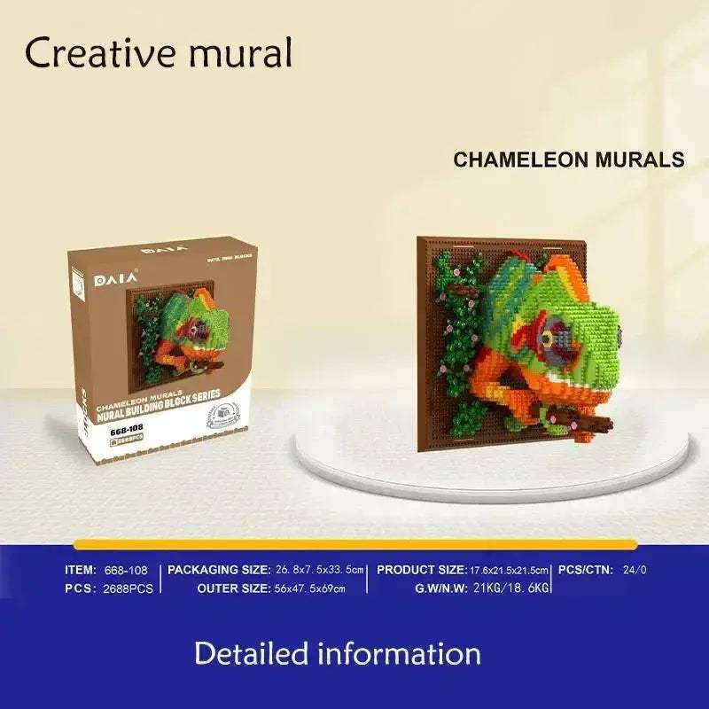 Educational 3D Animal Building Blocks Kit for Kids and Adults - ToylandEU