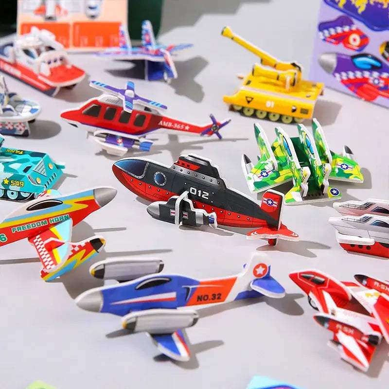  Educational 3D Paper Jigsaw Puzzles For Kids Non Toxic -  ToylandEU™