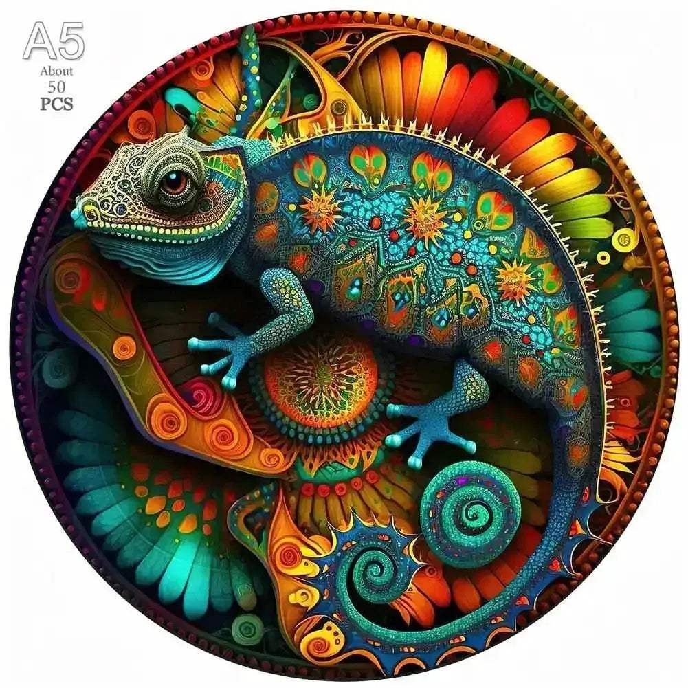 Educational 3D Wooden Animal Jigsaw Puzzle For All Ages - ToylandEU