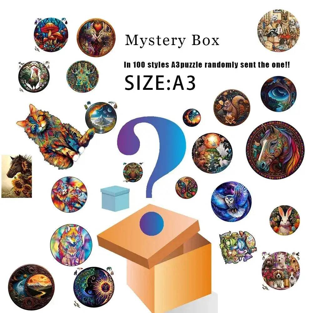 Educational 3D Wooden Animal Jigsaw Puzzle For All Ages - ToylandEU