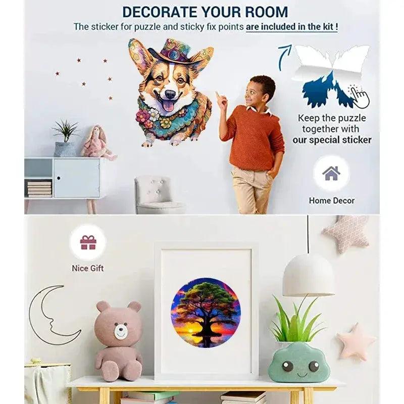  Educational 3D Wooden Animal Puzzle CE Certified -  ToylandEU™