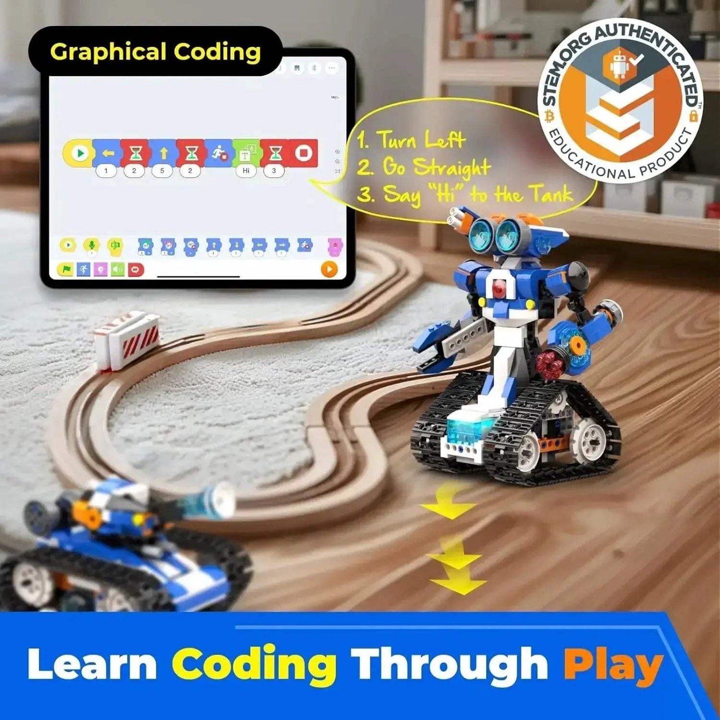  Educational 6 In 1 STEAM Robot Building Kit Toyland EU -  ToylandEU™