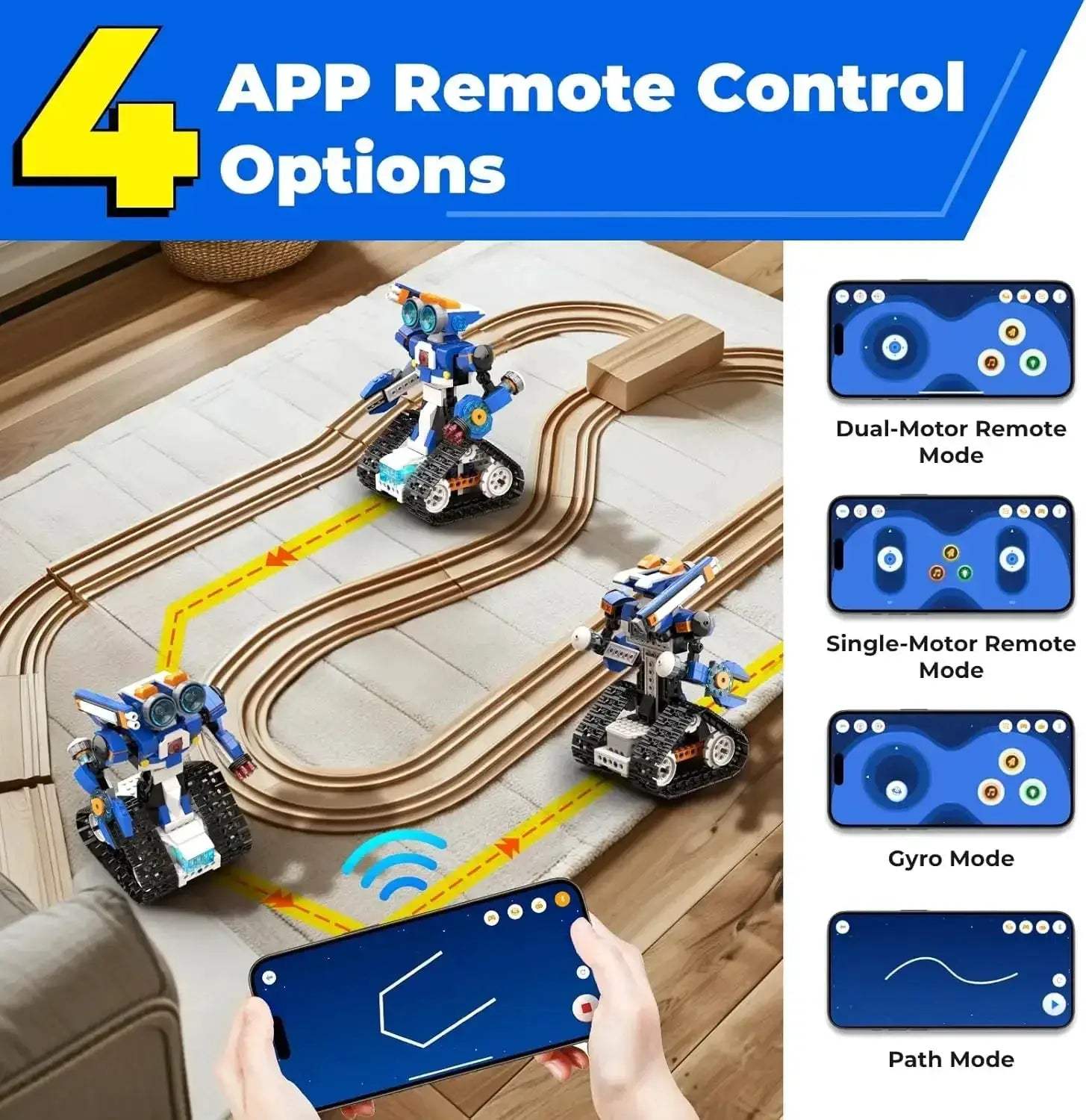  Educational 6 In 1 STEAM Robot Building Kit Toyland EU -  ToylandEU™