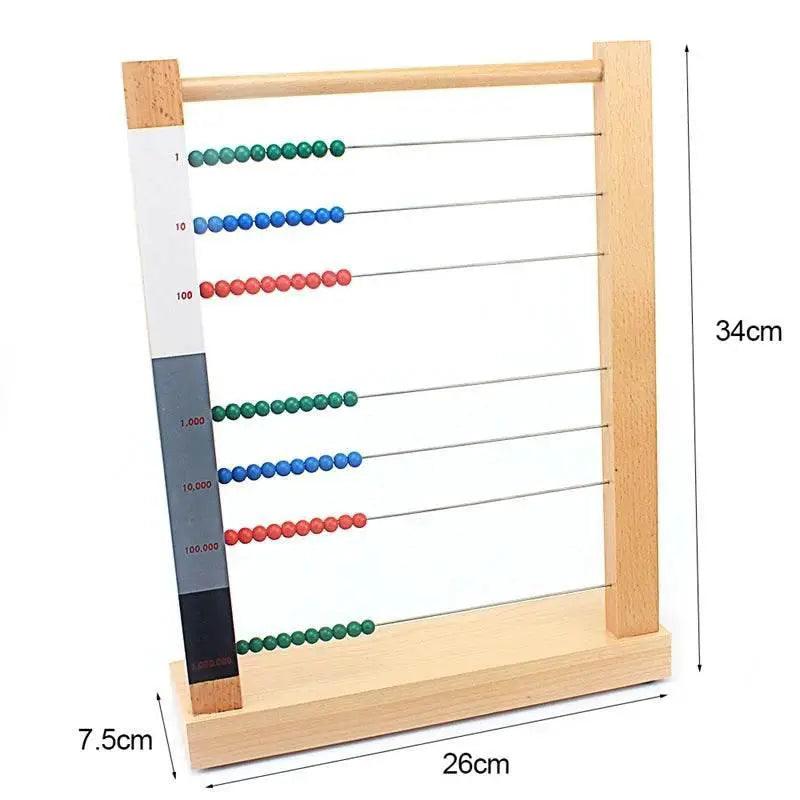  Educational Abacus Bead Counting Toy 3 Years Toyland EU -  ToylandEU™