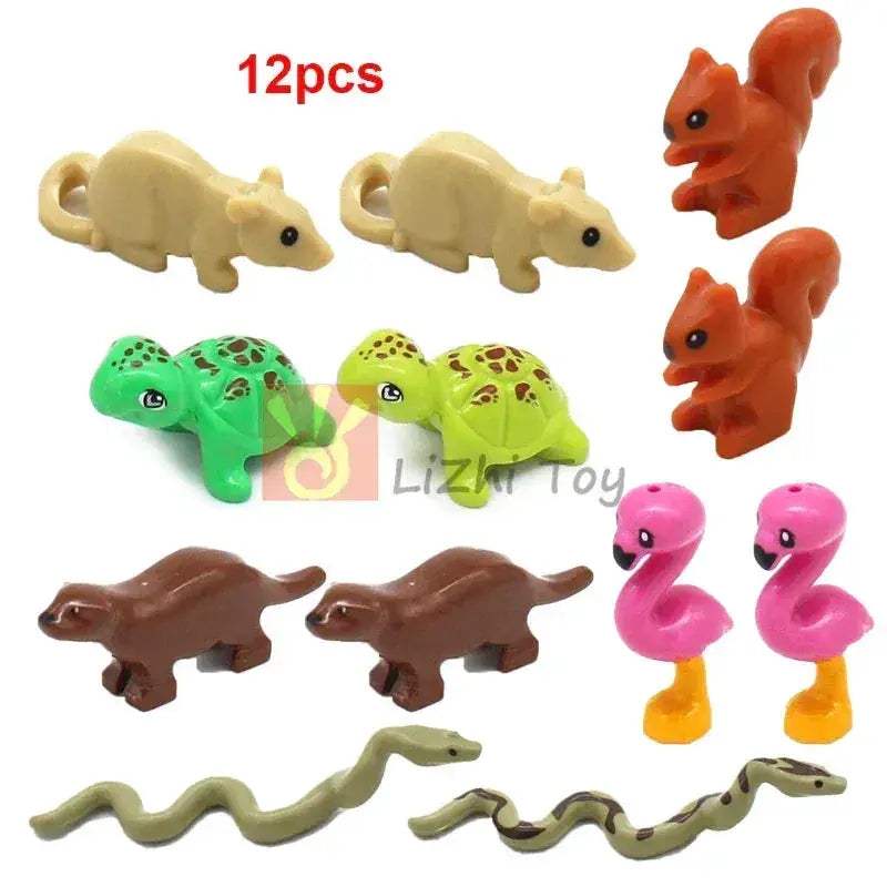 Educational Animal Building Blocks Set For Kids And Pets - ToylandEU