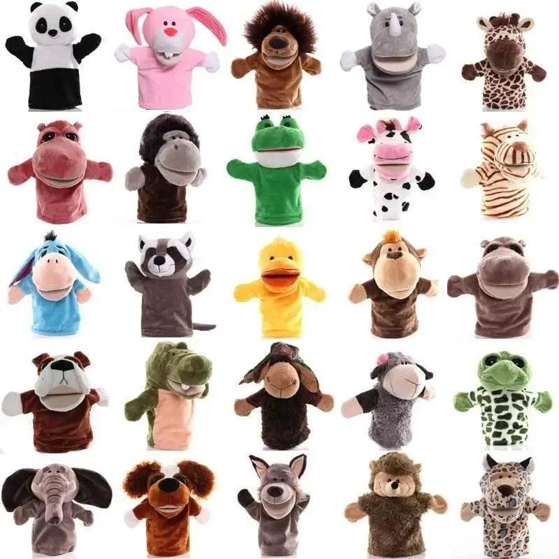  Educational Animal Hand Puppet Toy for Kids Play 25cm -  ToylandEU™