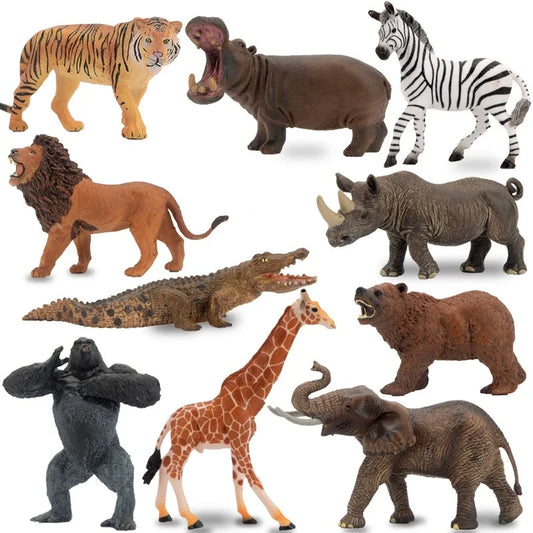Educational Animal Models Solid Simulation Figures For Kids - ToylandEU