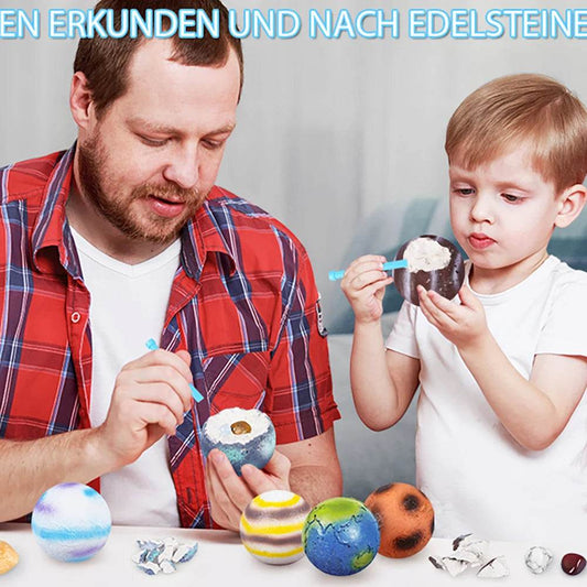 Educational Archaeology Toy Planet Treasure Dig For Kids - ToylandEU