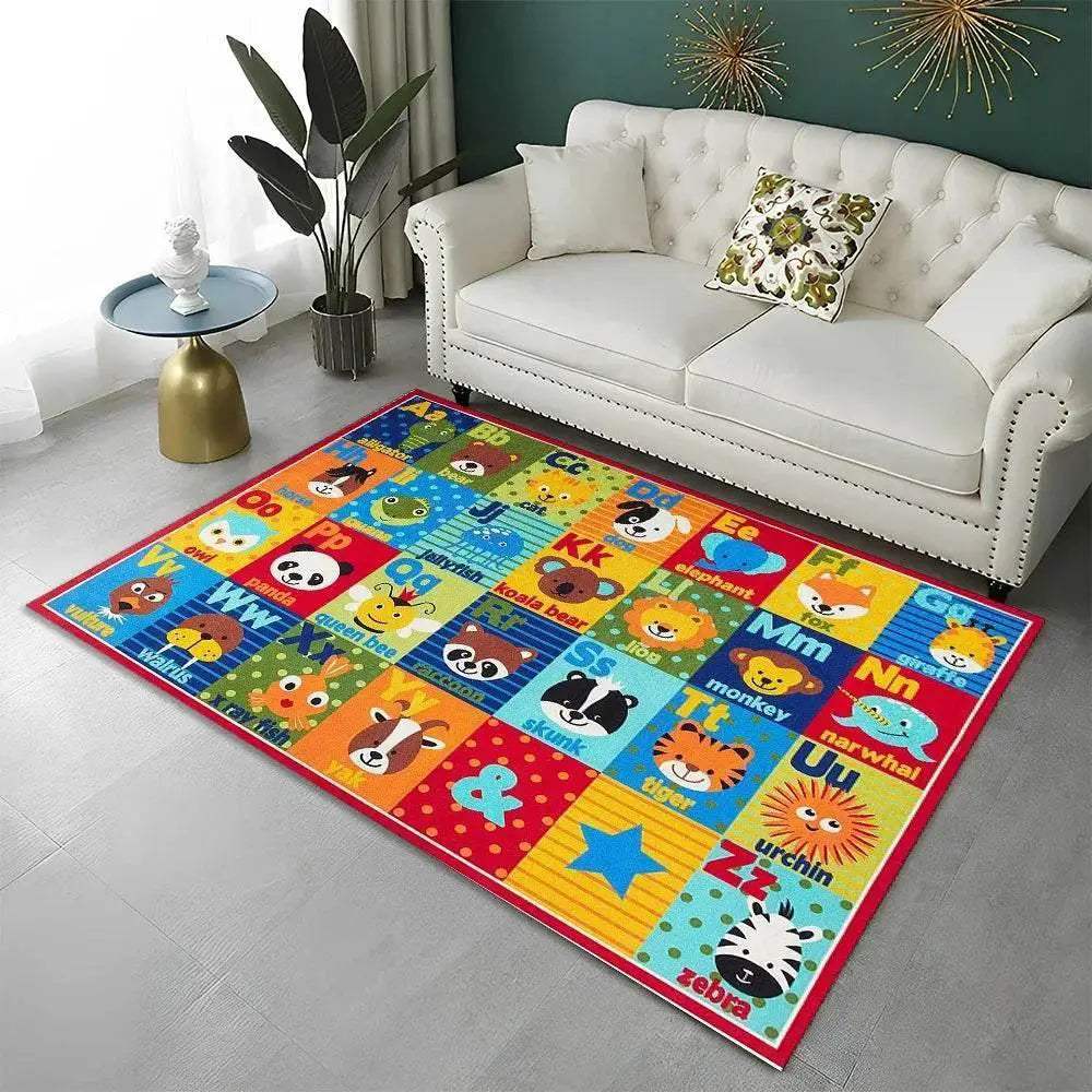  Soft Educational Area Rug Alphabet Playroom Toyland EU -  ToylandEU™