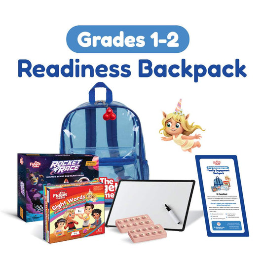 Educational Backpack | Grades 1-2 Ready | Toylandeu™