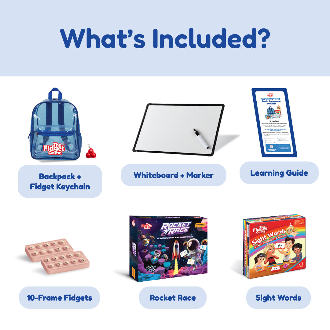 Educational Backpack | Grades 1-2 Ready | Toylandeu™