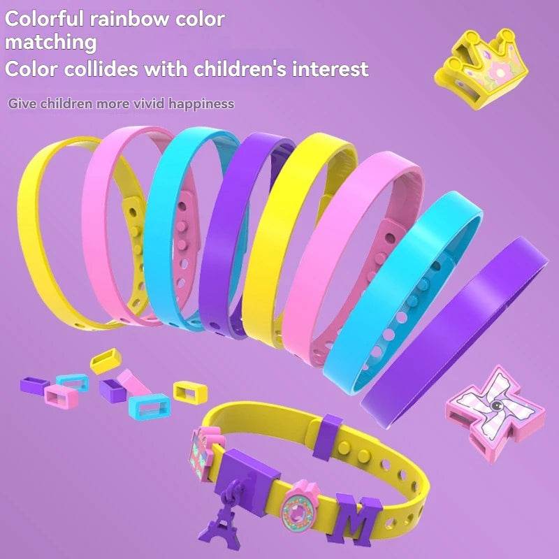 Educational Beaded Bracelet Kit Alphabet Charms For Ages 3 - ToylandEU