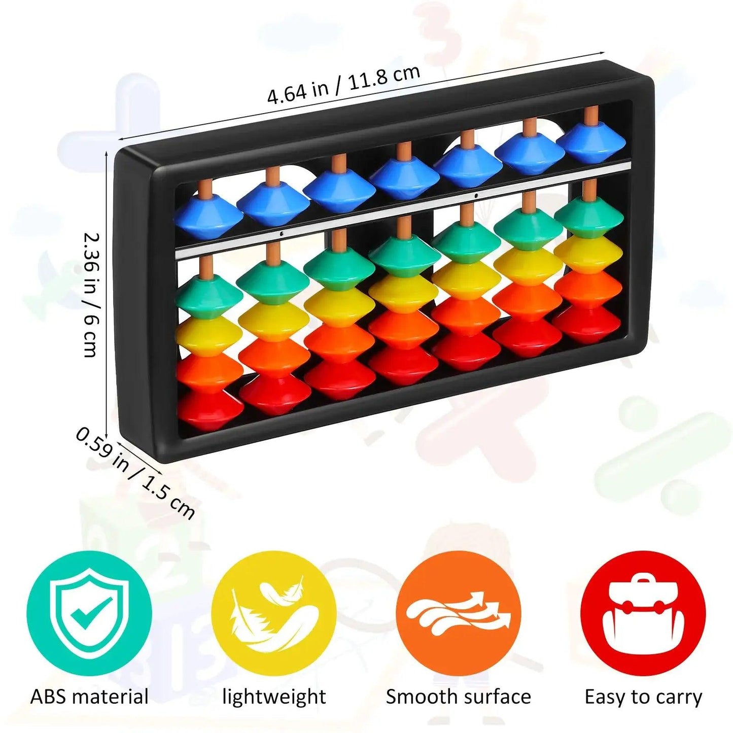  Educational Beads Abacus Montessori Learning Toy -  ToylandEU™